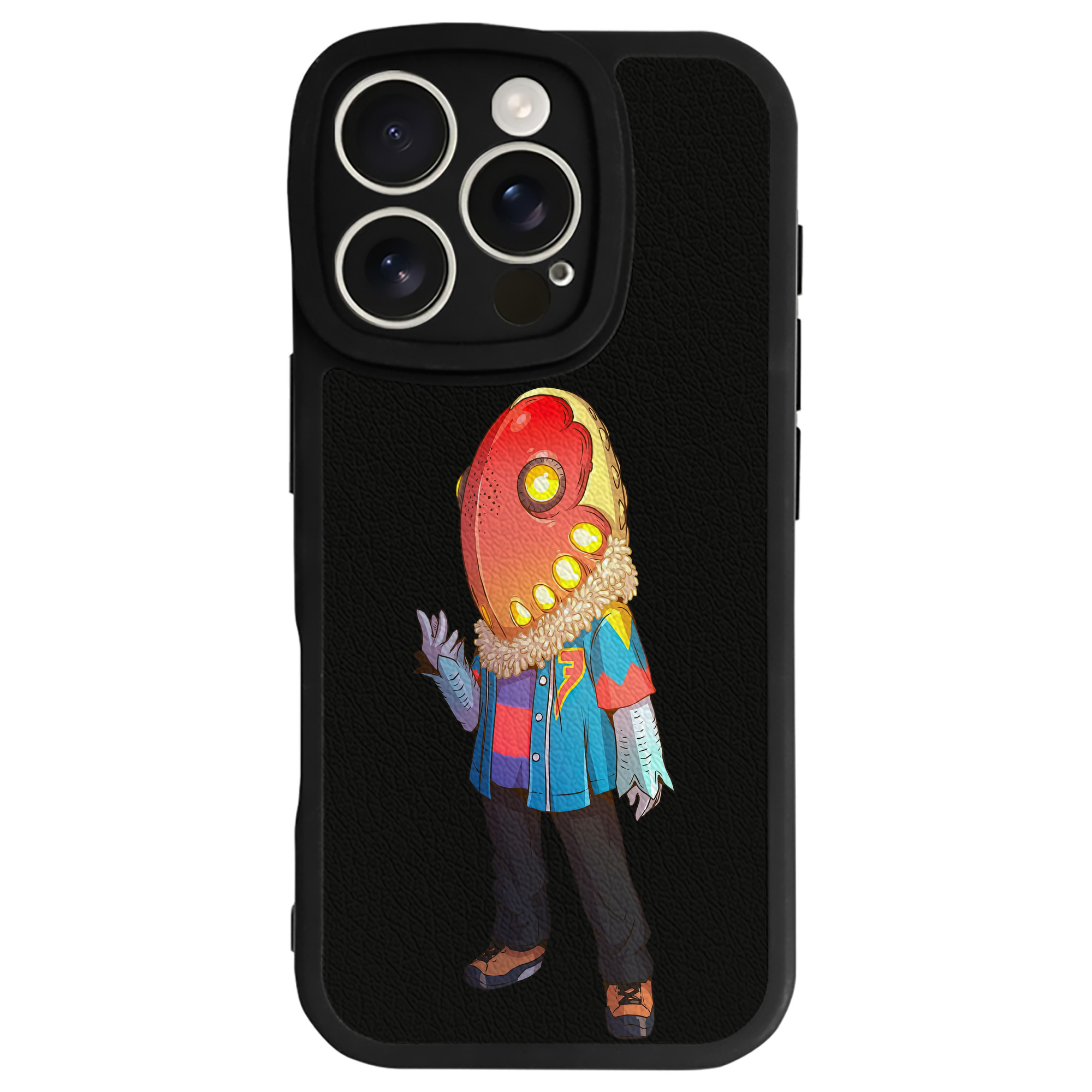 （画像用） ウルトラマン Ultraman 【iPhone 16シリーズ対応】シリコンスマホケース（レザー調） 材質：シリコン